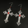 Mystical Cross Earring and Necklace Set