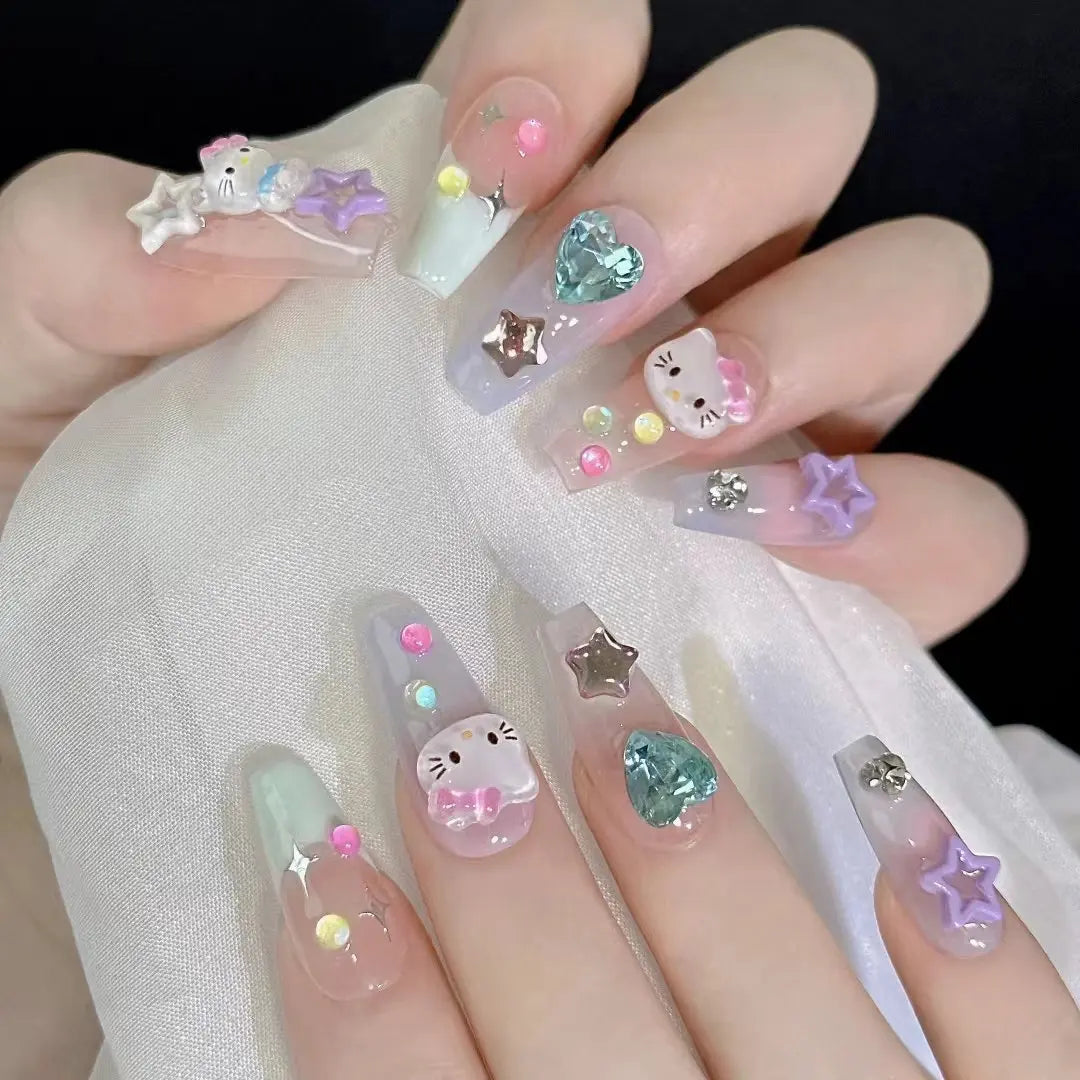 Hello kitty Nails 01