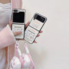 Cute Bunny Phone Case with Pendant For Samsung