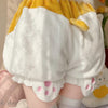 White Cat Paw Bloomers