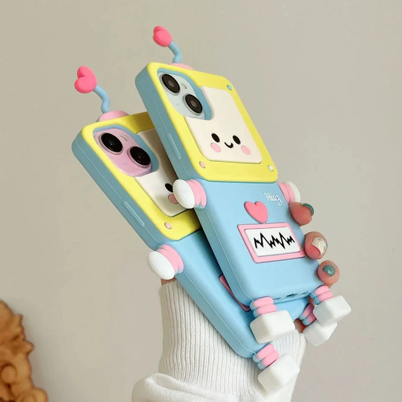 Robo Cartoon Phone Case for iPhone