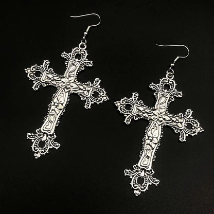 Mystical Cross Earring and Necklace Set