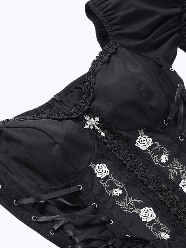 Shadow Bloom Dress
