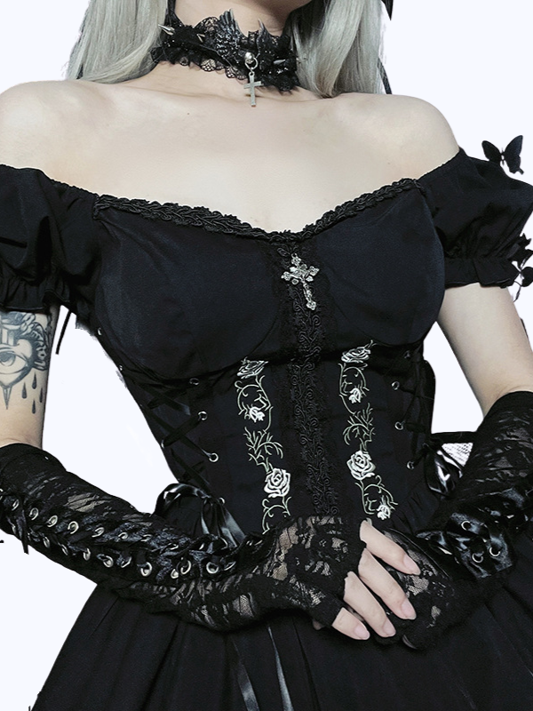 Shadow Bloom Dress