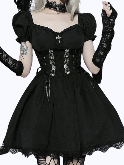 Shadow Bloom Dress