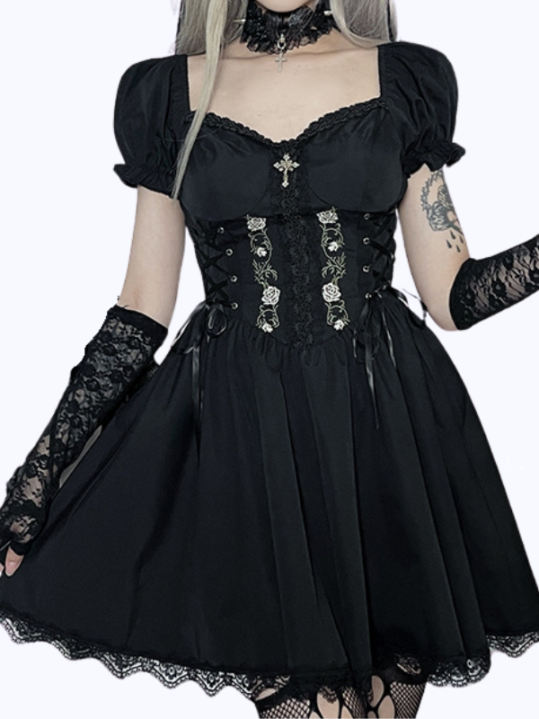 Shadow Bloom Dress