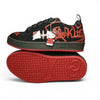 Black & Red Cute Character Shoes