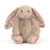 Soft Plush Bunny – Blossom Beige Petal (30cm)