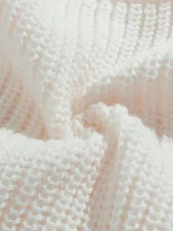 Kawaii soft girl sweater in pastel pink, featuring delicate bows, comfy knitted cardigan for skirts, dresses, and everyday cute looks.