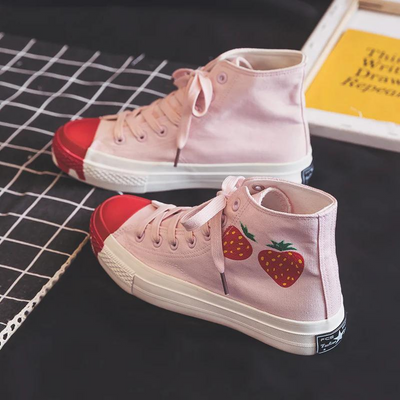 Strawberry Canvas Sneaker