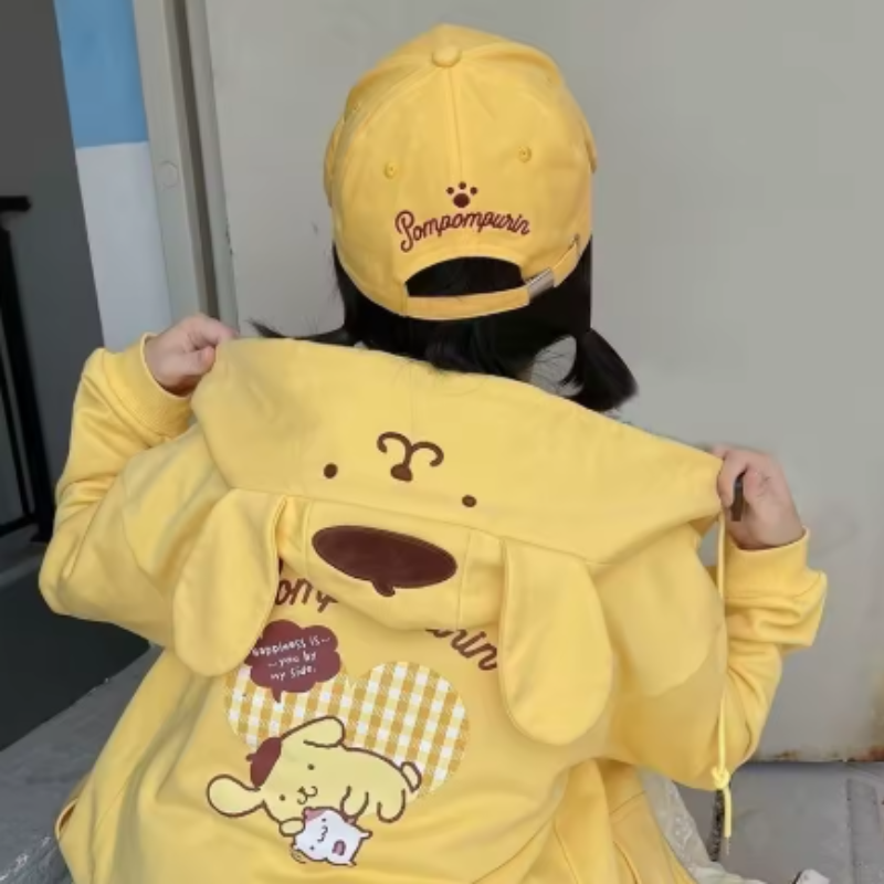 Sunny Pudding Pup Hoodie