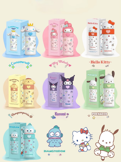 Sweet Friends Pastel Thermal Bottle – 350ml