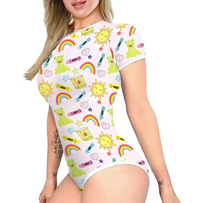 Sweet Snuggle Printed Onesie