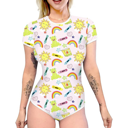 Sweet Snuggle Printed Onesie
