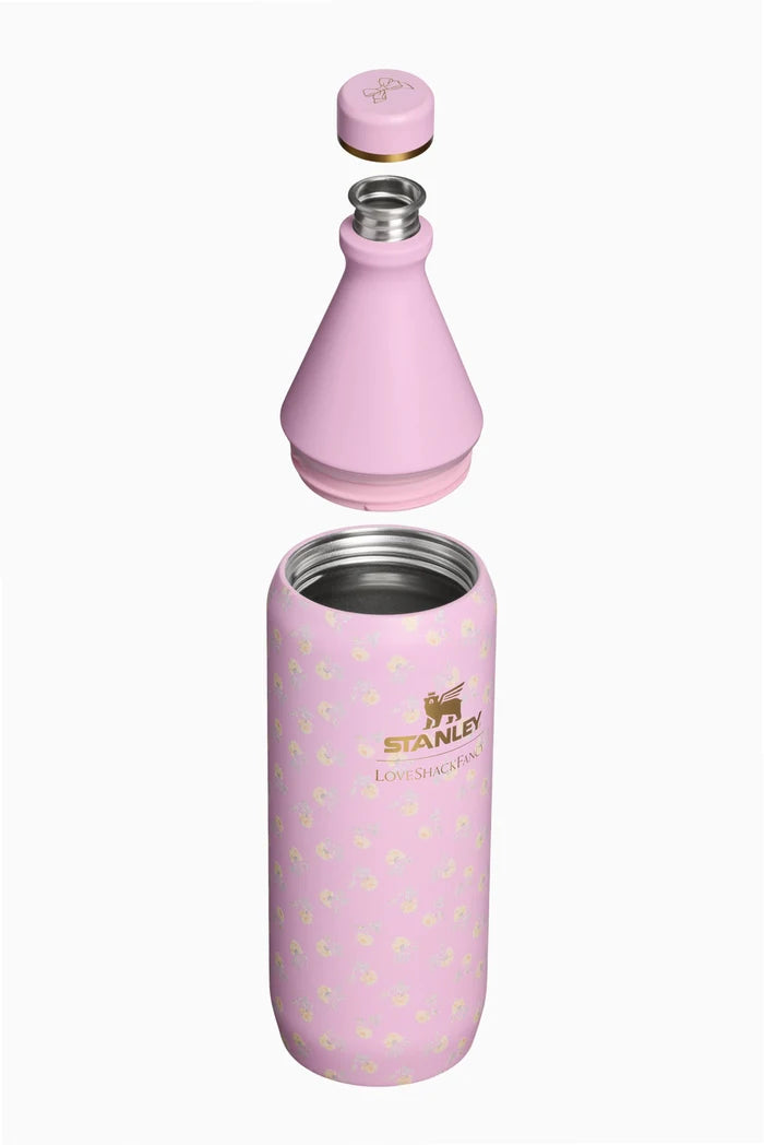 Stanley 1913 x LoveShackFancy Polaroid Rose Slim Bottle | 34 OZ