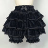 Sweet Winter Shorts With Pleated Ruffle