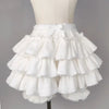 Sweet Winter Shorts With Pleated Ruffle