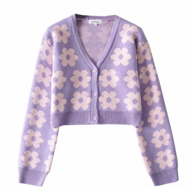 Vintage Flower Cardigan
