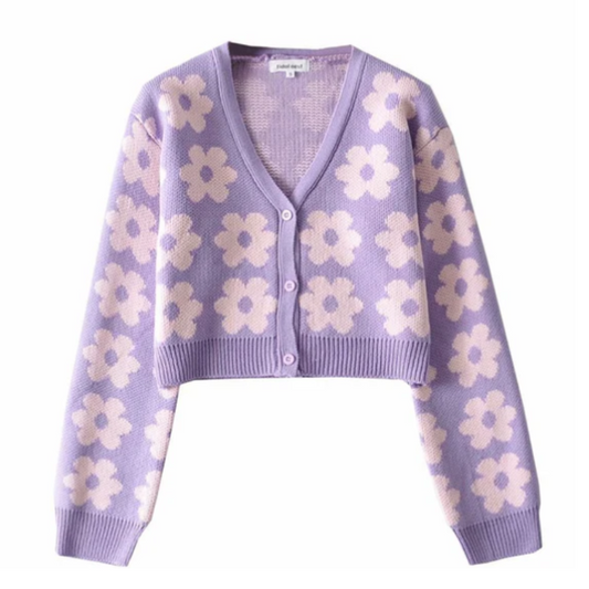 Vintage Flower Cardigan
