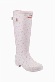 Hunter x LoveShackFancy Women's Tall Rain Boots – Pink Floral
