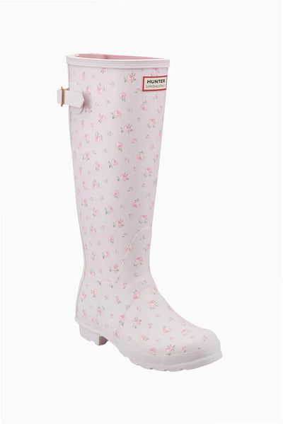 Hunter x LoveShackFancy Women's Tall Rain Boots – Pink Floral