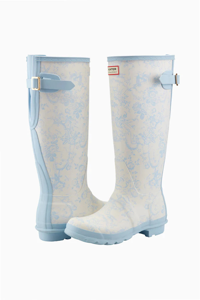 Hunter x LoveShackFancy Women's Tall Rain Boots