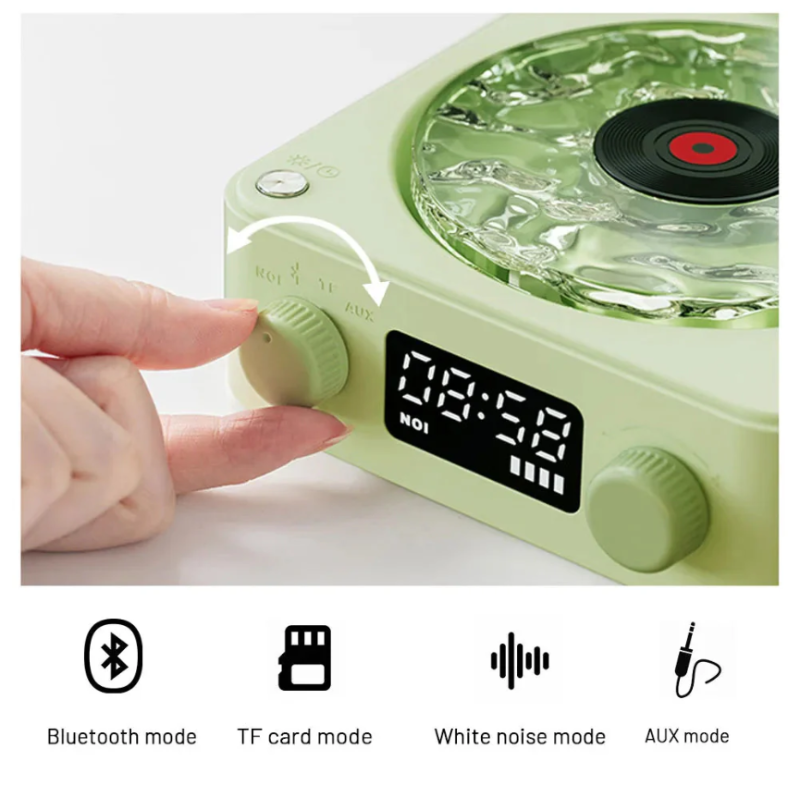 Waves Retro 'Vinyl' Bluetooth Speaker