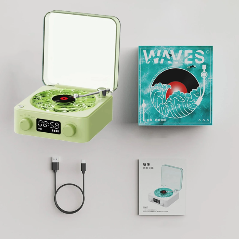 Waves Retro 'Vinyl' Bluetooth Speaker