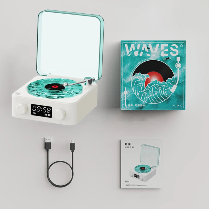 Waves Retro 'Vinyl' Bluetooth Speaker
