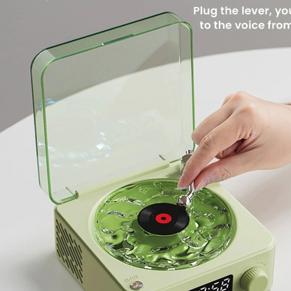 Waves Retro 'Vinyl' Bluetooth Speaker