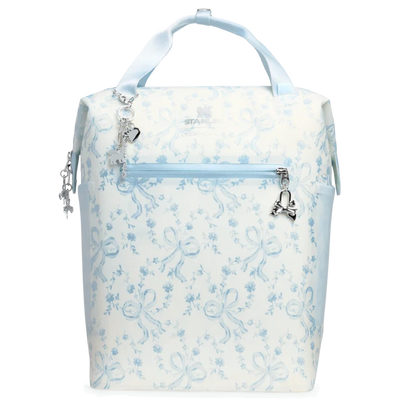 Stanley 1913 x LoveShackFancy Mini Cooler Blue Backpack | 20 Can | 14 QT | 13.2 L