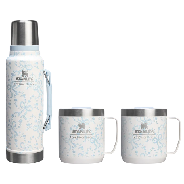 Stanley 1913 x LoveShackFancy Coquette Bow Winter Ice Cocoa Set