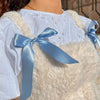 Cozy white kawaii plush dress