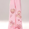 Y2K Bear Print Pants