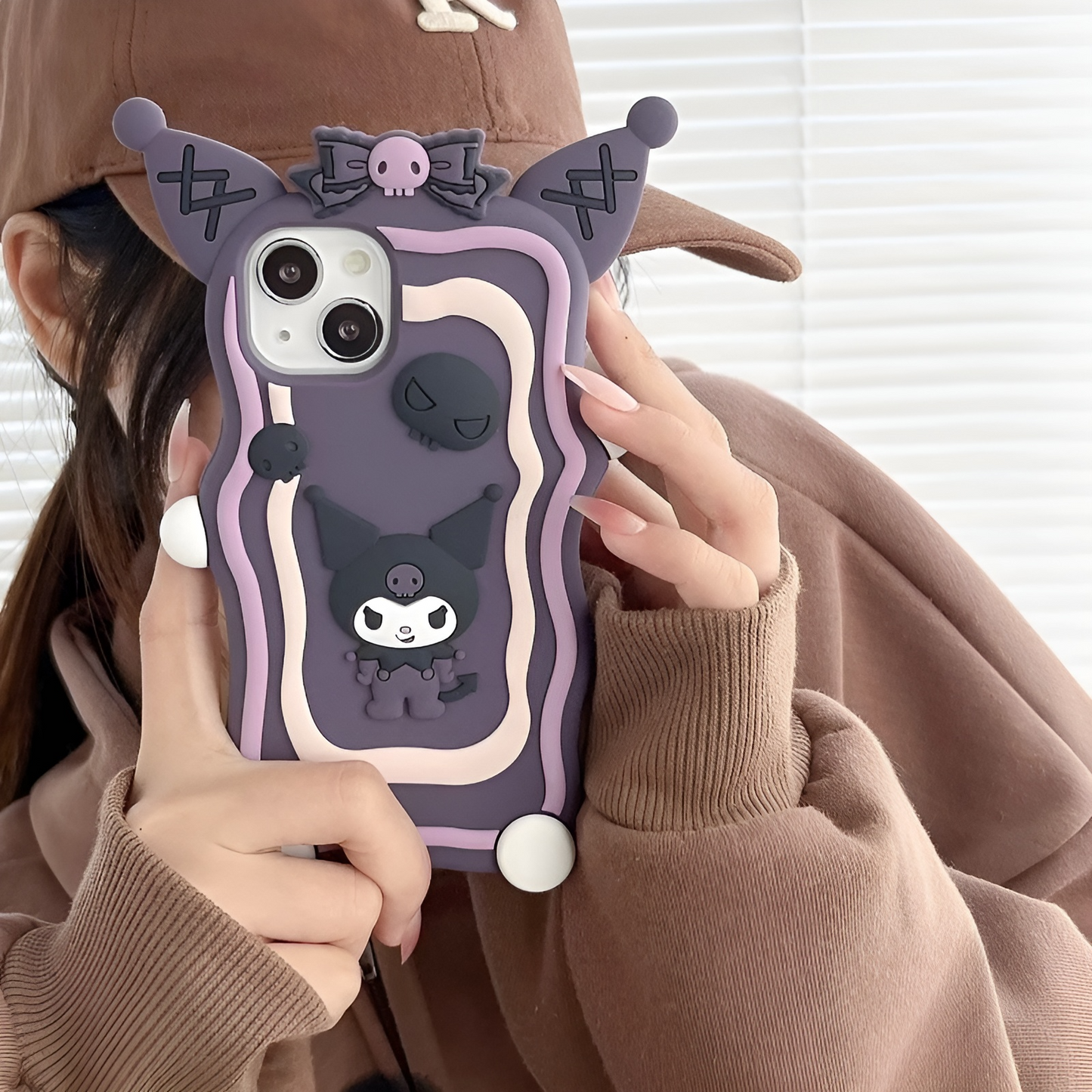 Cute Kuromi Phone Case For iPhone