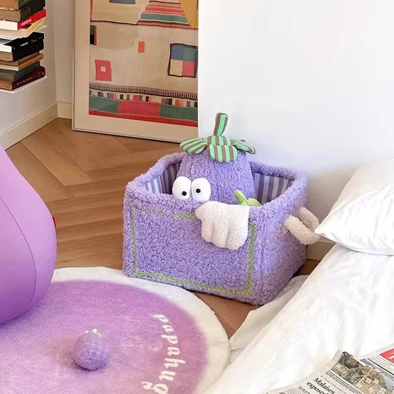 Cartoon Fabric Storage Basket