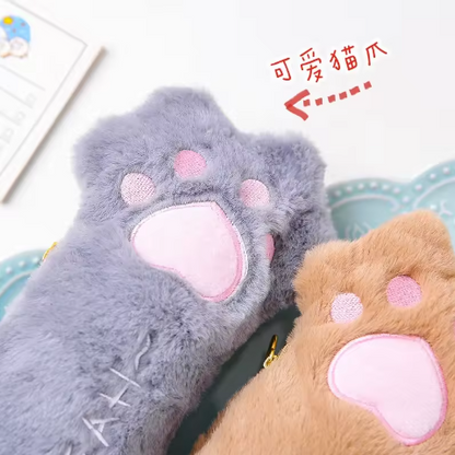 Kawaii Cat Paw Pencil Case