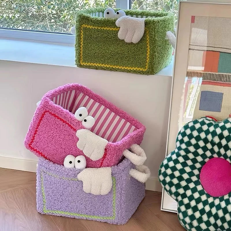 Cartoon Fabric Storage Basket