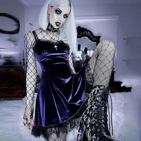 Elegant Gothic Party Dress