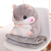 Kawaii Hamster Pillow and Blanket