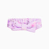 LoveShackFancy Bow Face Wash Beauty Headband – Purple Floral