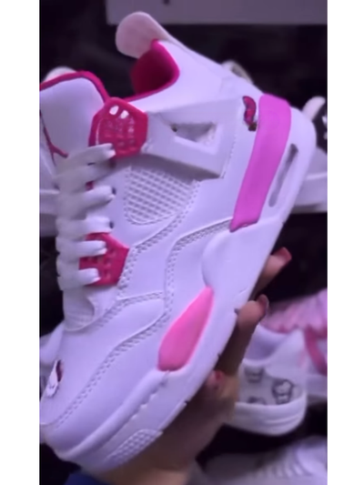 Jordan Retro Pink Sneakers