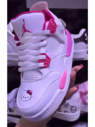 Jordan Retro Pink Sneakers
