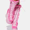 Pink Winter Boots Fluffy Fur