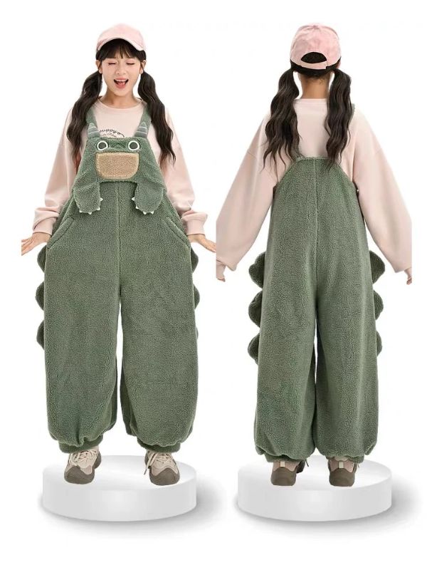 Kawaii Dinosaur Overall