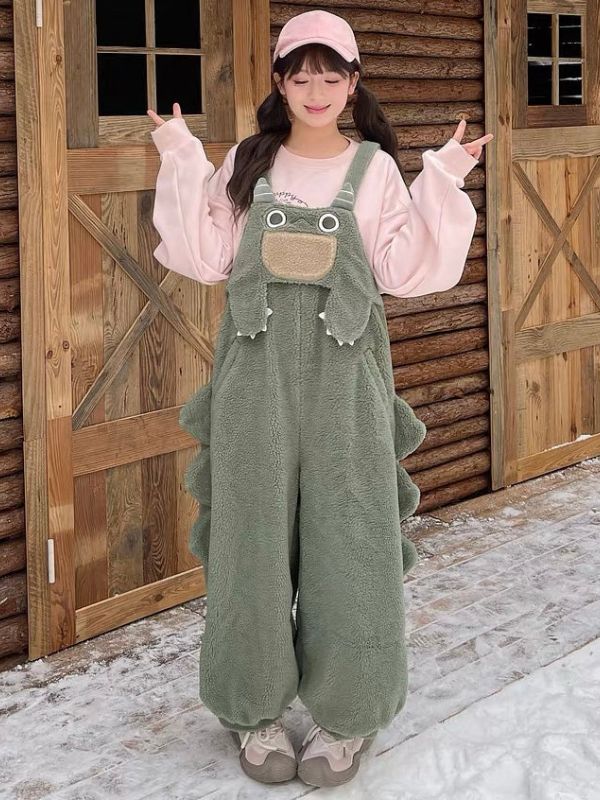 Kawaii Dinosaur Overall