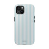 Blue Striped iPhone Case