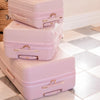 Luxuriant 3-Piece Pink Luggage Set