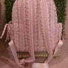 Pink Floral Coquette Backpack with Matching Pouch
