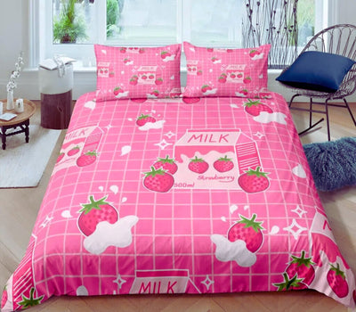 Kawaii Print Bedding Set